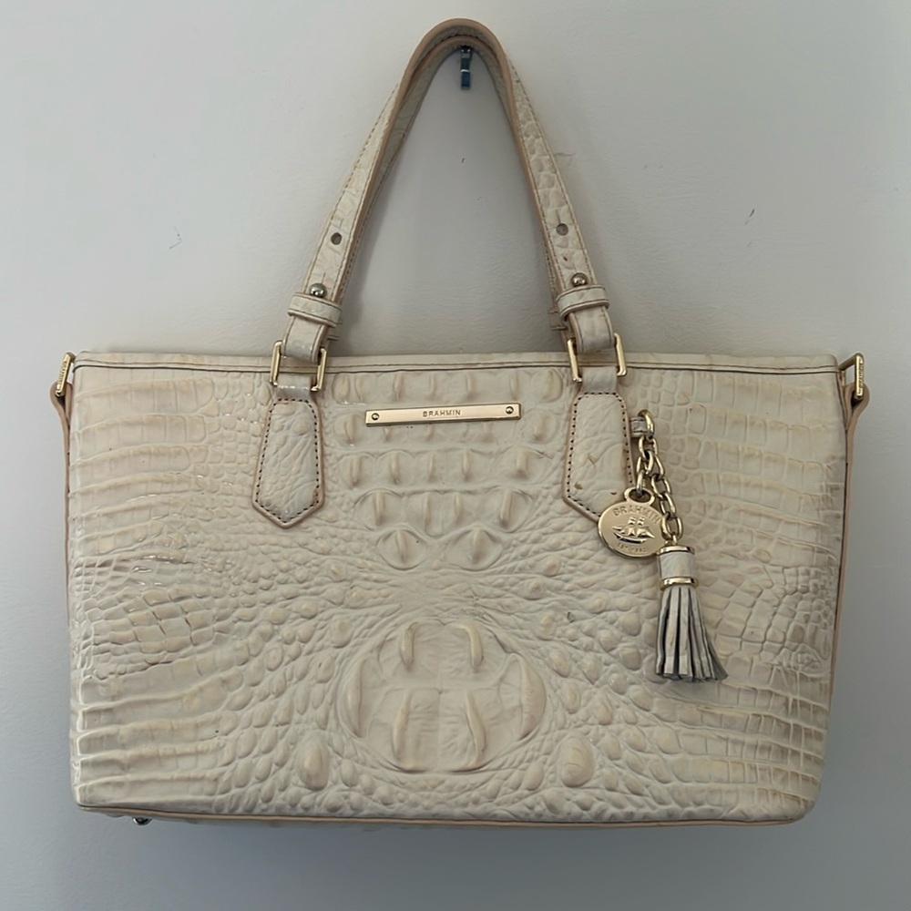 Brahmin Mini Asher - Bone - image 1